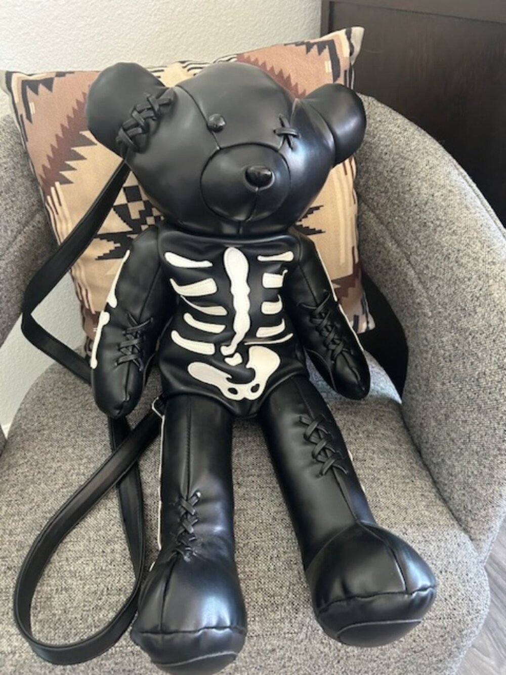 Dolls Kill Deady Teddy back pack